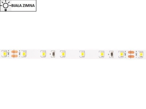 Taśma LED 2835 SMD300 54W-10,8W/1m 24V IP20 6500K 500lm/1m rolka 5m