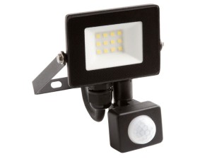Naświetlacz LED z czujnikiem ruchu 10W 3000K 900lm 230V IP65