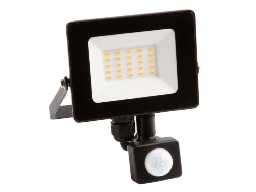 Naświetlacz LED z czujnikiem ruchu 20W 3000K 1800lm 230V IP65