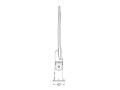 Lampa uliczna 200W 4000K 22000lm szara IP65 PREMIUM LINE