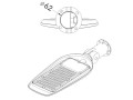 Lampa uliczna 200W 4000K 22000lm szara IP65 PREMIUM LINE