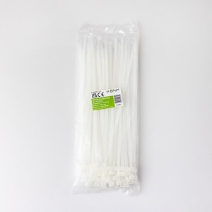 Opaska Kablowa OK-46250W 4.6x250mm biała 100 szt.
