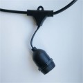 Girlanda Ogrodowa LED 10m +10x G45 E27 1W 2700K IP44