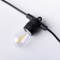 Solarna Girlanda LED 10m +10x G45 E27 0.3W 2700K IP44 + pilot