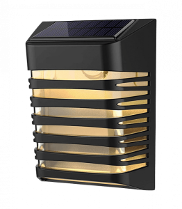 Solarna oprawa elewacyjna SOE-2 4000K 20lm czarna