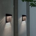 Solarna oprawa elewacyjna SOE-2 4000K 20lm czarna