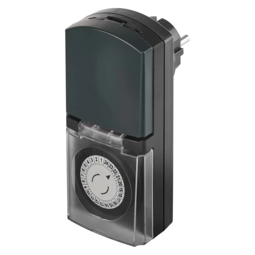 Mechaniczny programator czasowy IP44 zewnętrzny