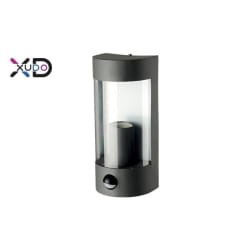 XD-QA101B Kinkiet E27 LED IP44 PC czarny PIR