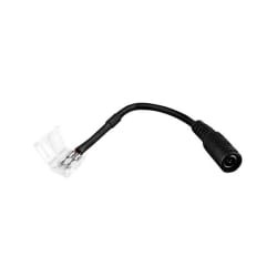 Złączka do taśmy LED 10mm zatrzaskowa z kablem DC