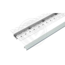 Profil LED PCV 50x12 Wpuszczany GK biały 2m Mleczn