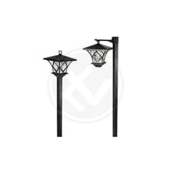 Lampa LED solarna ogrodowa 153cm