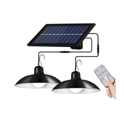 Lampa solarna high bay x2 z pilotem
