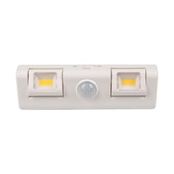 Podszafkowa lampka LED 2x COB PIR 4000K