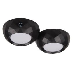 Podszafkowa lampka LED 2x 2LED 4000K czarna
