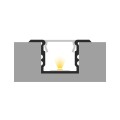 Profil led wpuszczany P18-2 Srebrny 3m