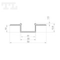 Profil LED GK14-3 biały 3m