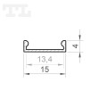 Profil LED P4-3 czarny 3m