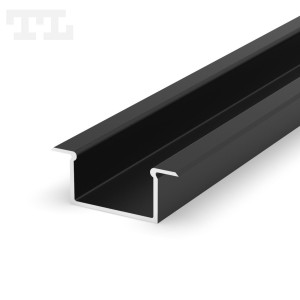 Profil LED P14-2 czarny 3m