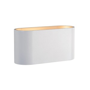 SQUALLA G9 KINKIET G9 250V IP20 80x80x160mm BIAŁY ZŁOTY