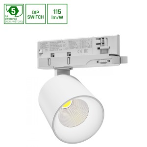 Oprawa na szynoprzewód 3F ARTEMIDA MINI 6,5-20W NW 230V 36, 60st. IP20 Ra90 75x78x110 BIAŁY 5 lat gwarancji z regulacją mocy
