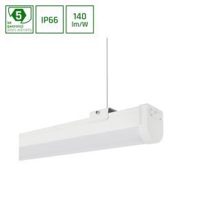 Oprawa hermetyczna LIMEA SLIM 2 60W WW 230V 120st IP66 IK08 1700x65x67mm BIAŁY 5 lat gw. bez kabla