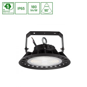 PLATEO 3 HIGH BAY 100W NW 230V 90ST IP65 IK08 270X160MM CZARNY 5 LAT GW. DALI