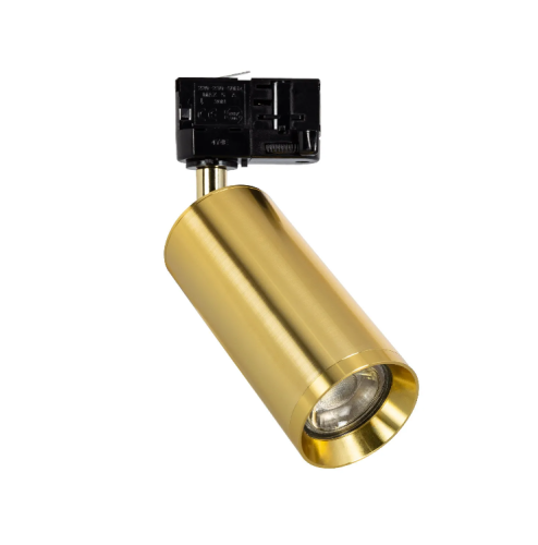 Reflektor do Szyn Trójfazowych Cuarzo do Żarówek GU10 złoty