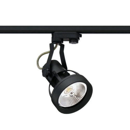 Lampa Madara AR111 PAR30 GU10 3F GU10/E-27 250V IP20 czarna SLIP003005