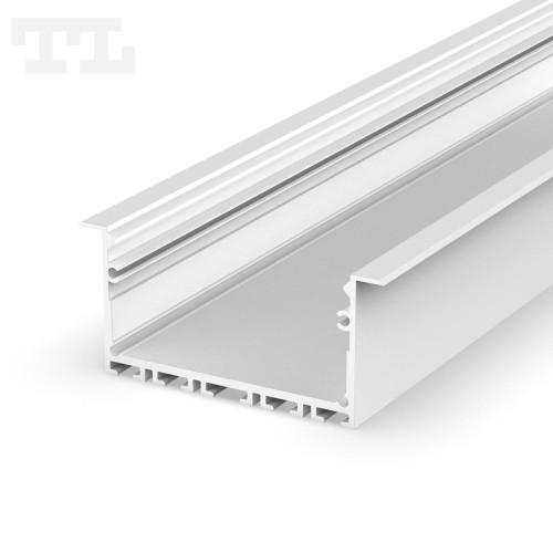 Profil led podtynkowy szeroki P23-1 biały 3m