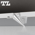 Profil led podtynkowy GK18-3 srebrny 3m