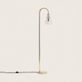 Lampa Podłogowa Metal i Szkło Baudelaire