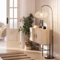 Lampa Podłogowa z Rattanu Arawa Lebrel