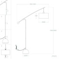 Lampa Podłogowa z Metalu Meetkunde