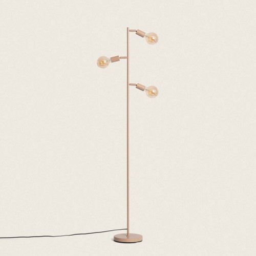 Lampa Podłogowa z Metalu 3-pkt Aratz
