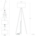 Lampa Podłogowa Kathathu