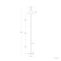 Lampa Podłogowa LED 3W Przenośna Zewnętrzna z Akumulatorem USB Kivuli
