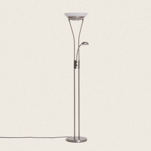 Lampa Podłogowa z Metalu i Lampką do Czytania Ethan