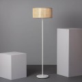 Lampa Podłogowa z Ratanu i Metalu Baracoa