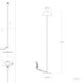 Lampa Podłogowa z Metalu Madow