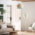 Lampa Podłogowa z Tkaniny Chulu