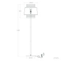 Lampa Podłogowa z Tkaniny Chulu