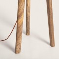 Podstawa Lampa Podłogowa z Drewna Kumar ILUZZIA