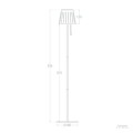 Lampa Podłogowa Solarna Zewnętrzna LED 3W Banate