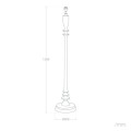 Podstawa Lampa Podłogowa z Drewna Meena ILUZZIA
