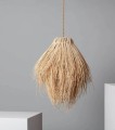Lampa Wisząca z Rattanu Kathu Manyoya E27