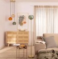 Lampa Wisząca ze Szkła Tri Klimt E27 wielokolorowa