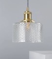 Lampa Wisząca Szklana Matisse E27