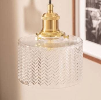Lampa Wisząca Szklana Matisse E27