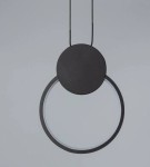 Lampa Wisząca LED 10W z Metalu Stendhal czarna 