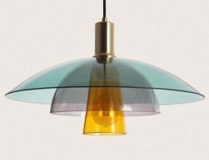 Lampa Wisząca ze Szkła Dolly E27